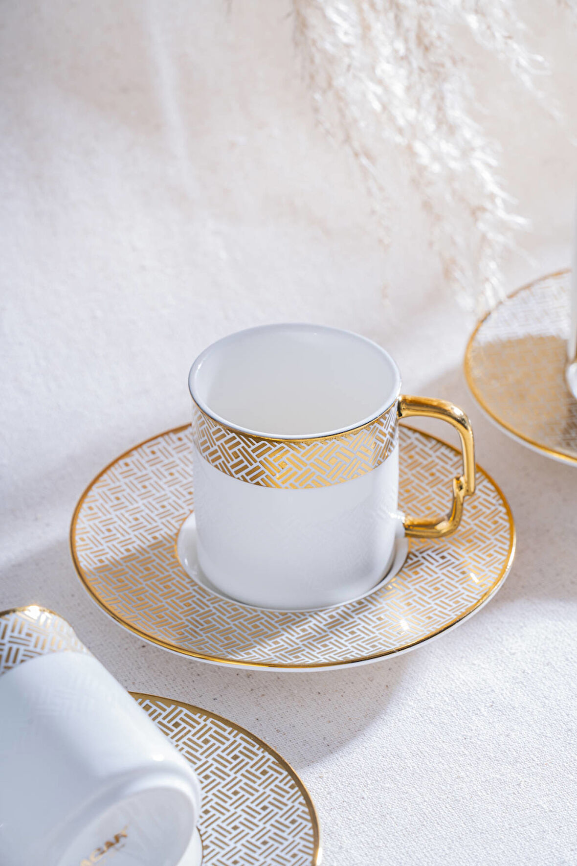 Doreen 6 Kişilik Kahve Fincan Takımı - 90 ml