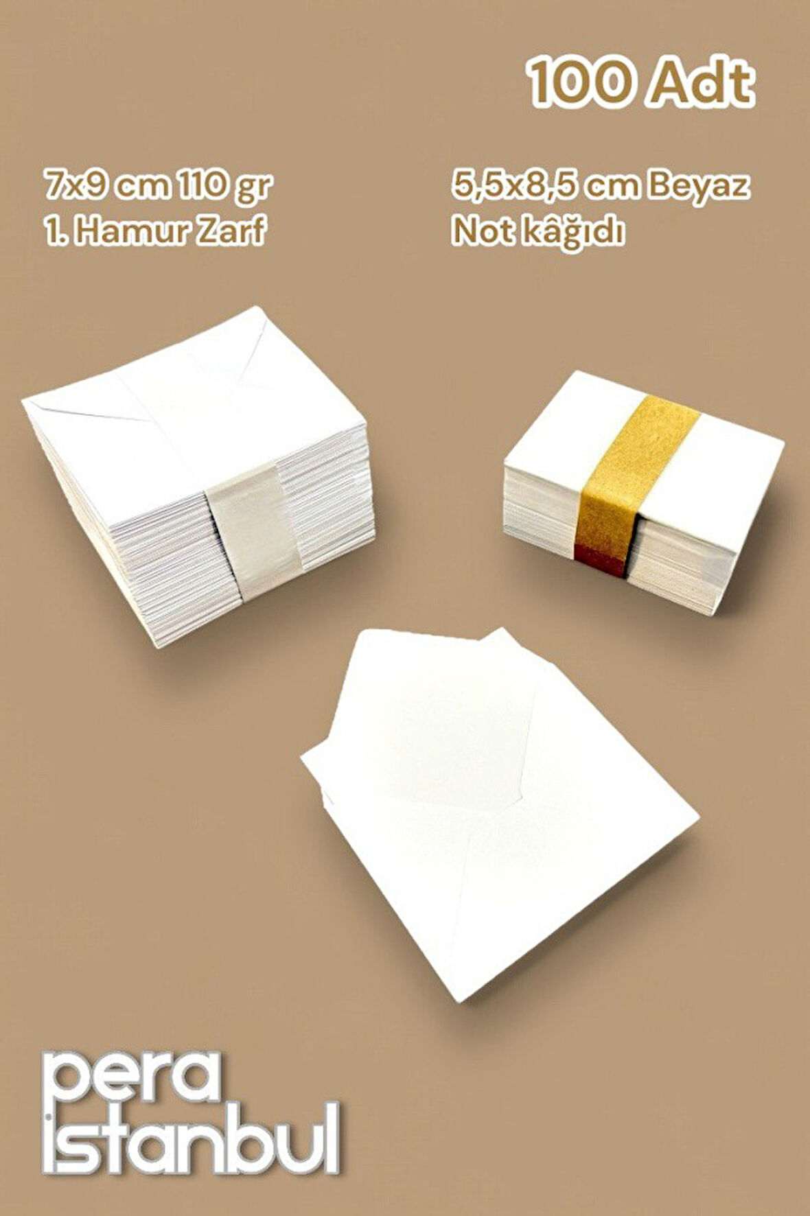 100 Adet Mini Zarf 70mmx90mm Beyaz Zarf Hediye Doğum Günü Dilekleri Zarfı Beyaz Not Kartlı