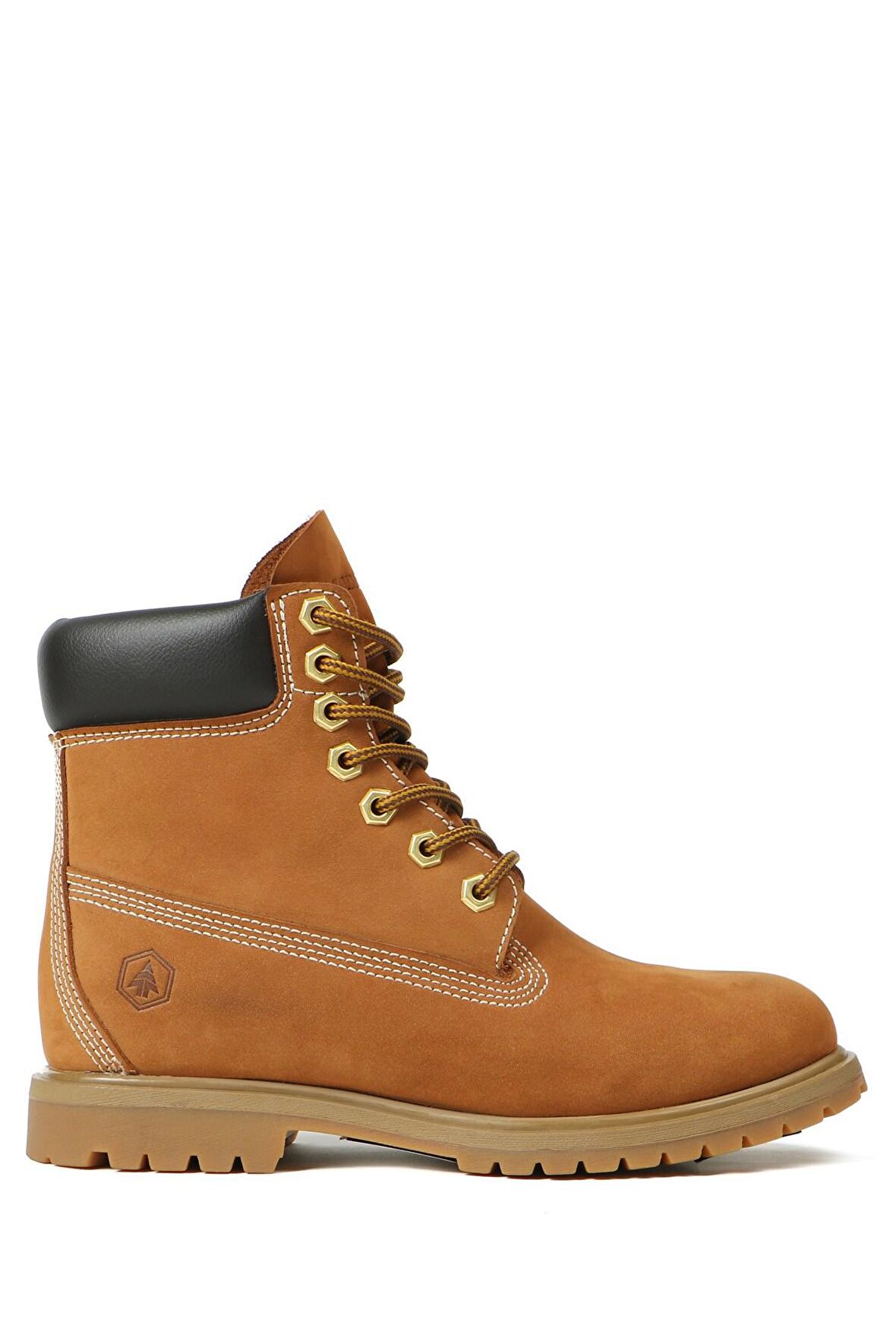 Hammer Jack Hakiki Deri Tarçın Nubuk Unisex Bot 