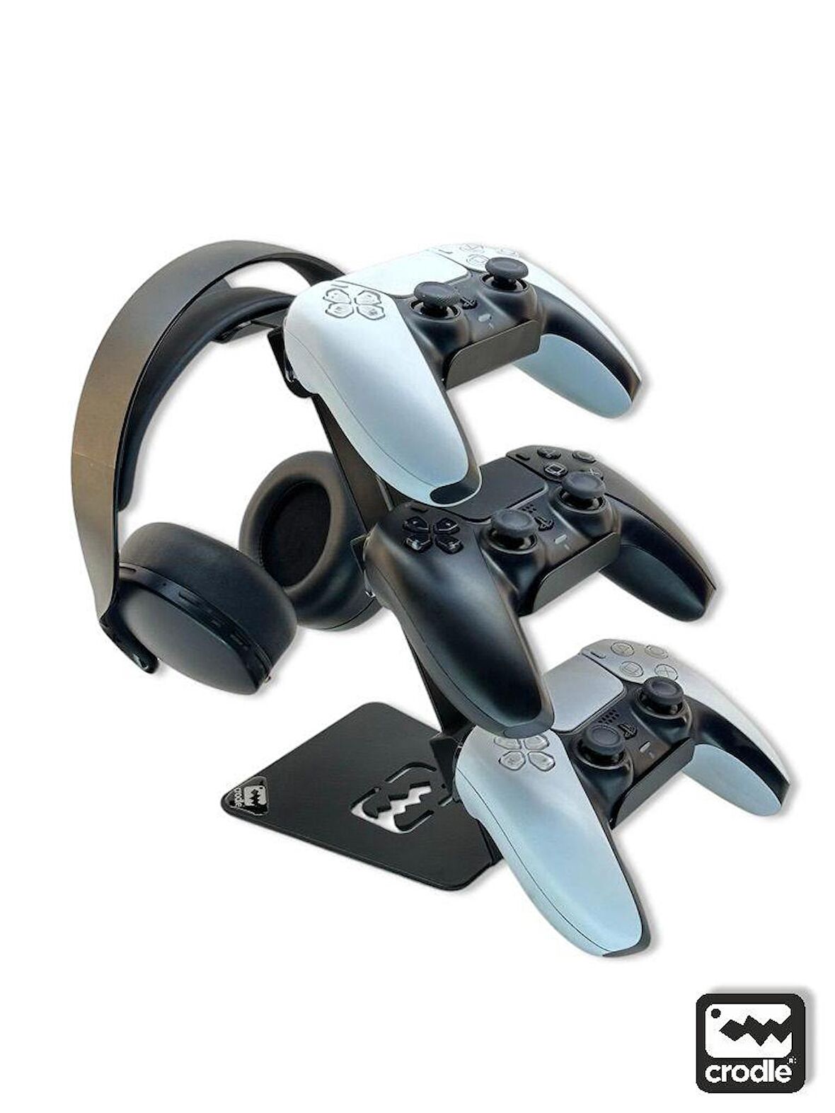 Metal Gaming Çok Fonksiyonlu Ps4 Ps5 Xbox Joystick Kontroller Tutucu Ve Kulaklık Dikey Standı