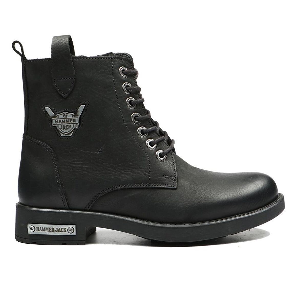 Hammer Jack MERDANE Erkek  Siyah Yıkama Nubuk Bot