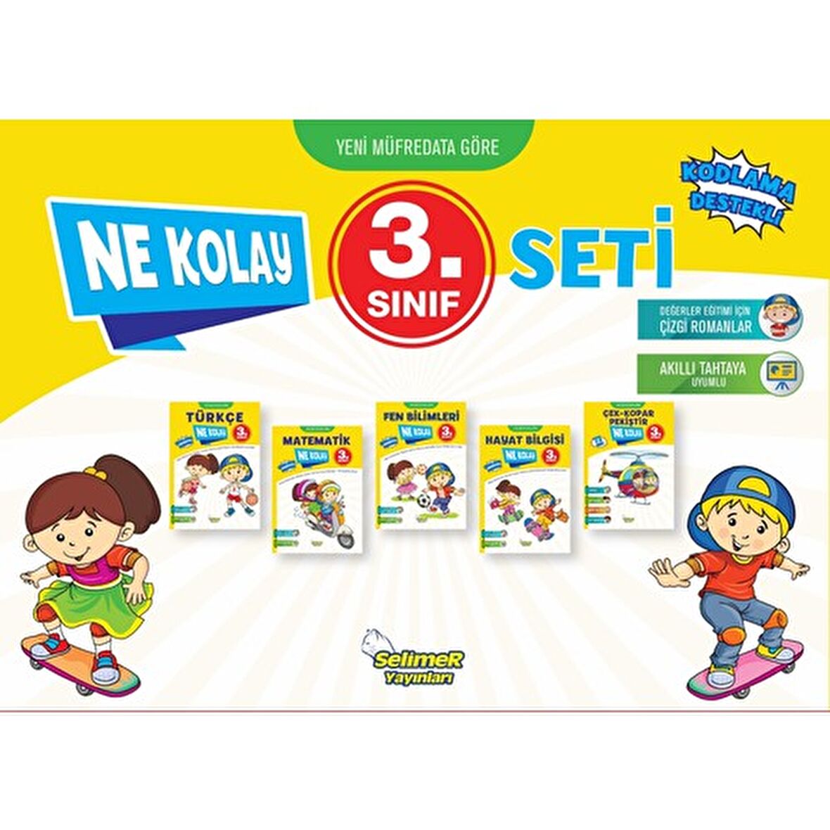 Selimer Yayınları 3. Sınıf Tüm Dersler Ne Kolay Eğitim Seti
