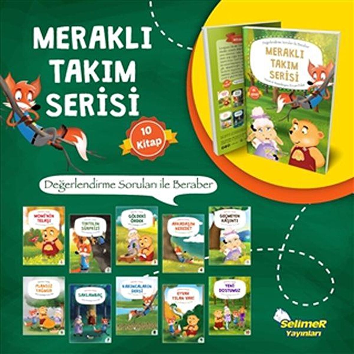 Meraklı Takım Serisi (10 Kitap Takım)