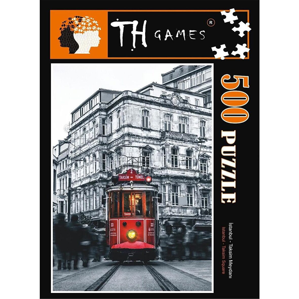 Sole Şehir / Yapı 500 Parça Çocuk Puzzle