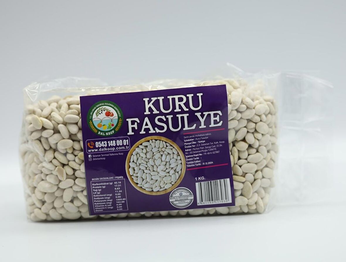 DAL-KOOP KURU FASULYE 1KG