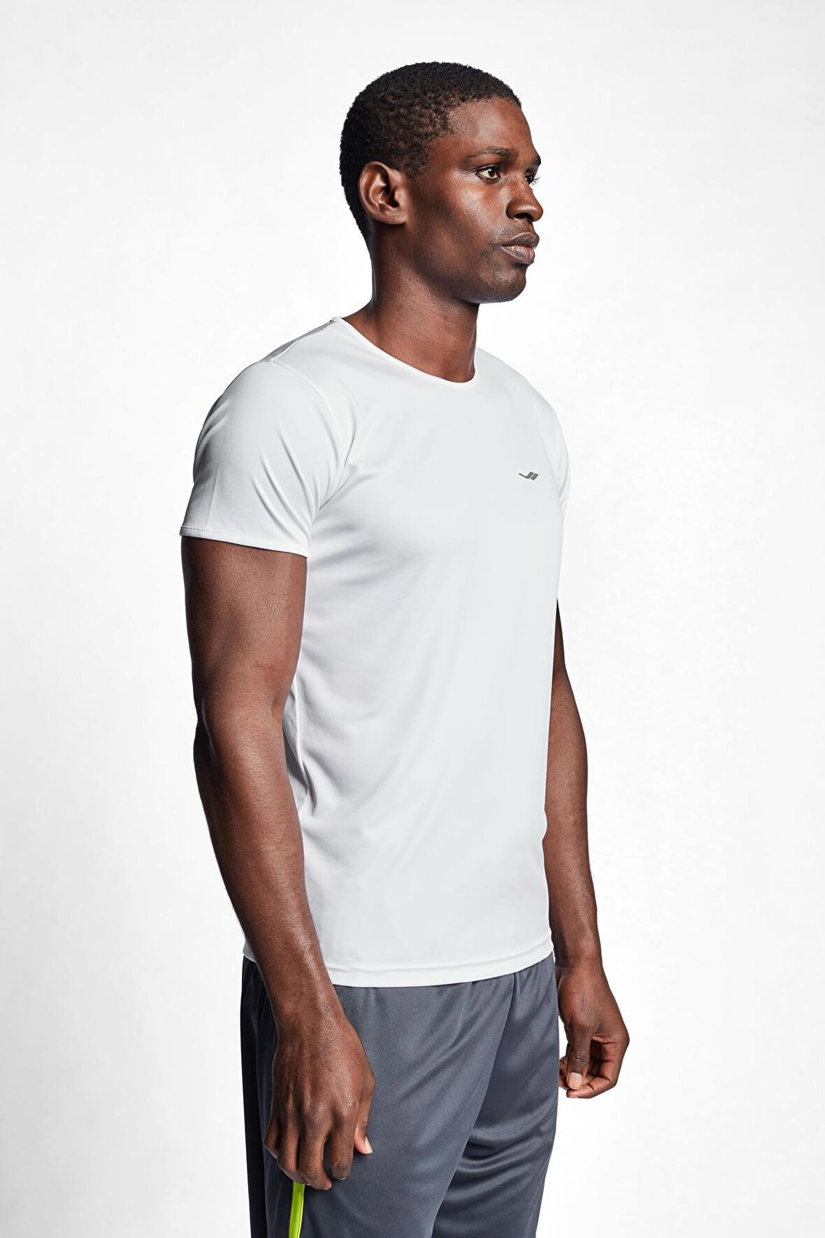 Lescon Beyaz Erkek Kısa Kollu T-Shirt 23S-1220-23B