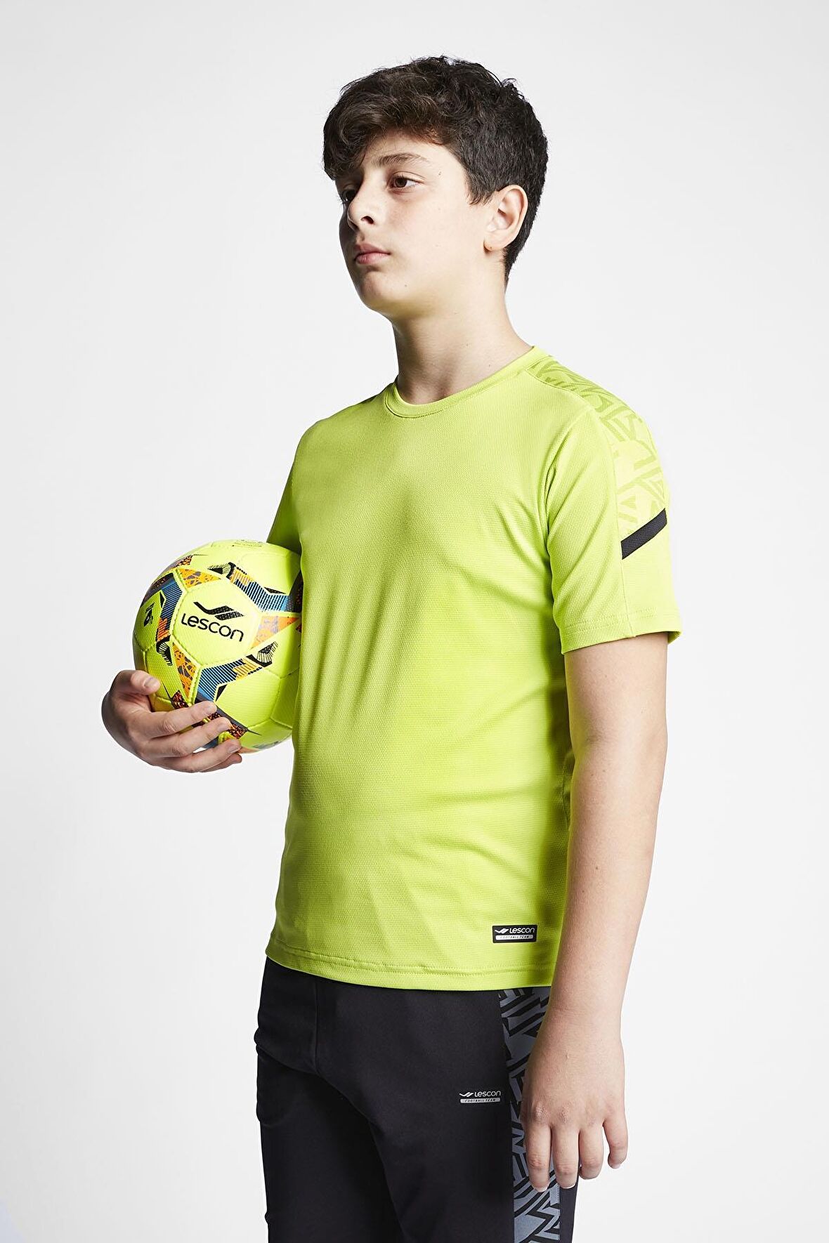 LESCON 23B-3036 KISA KOL TSHIRT
