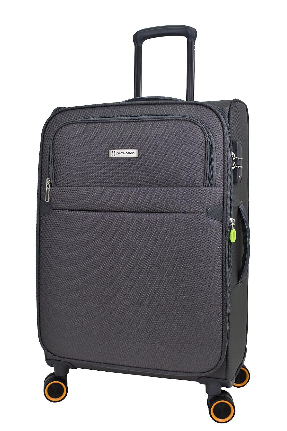 Pierre Cardin Ultra Light Hafif Lüx Kumaş Orta Boy Valiz Gri PC6000