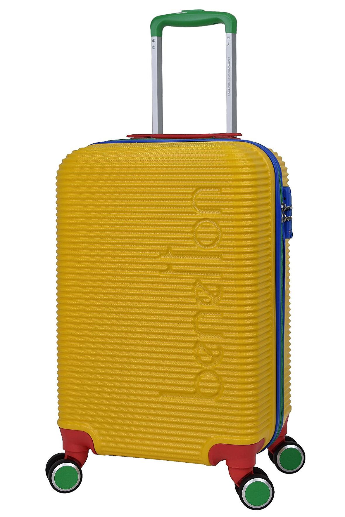 United Colors Of Benetton Lüx Abs Kabin Boy Valiz Sarı BNT500