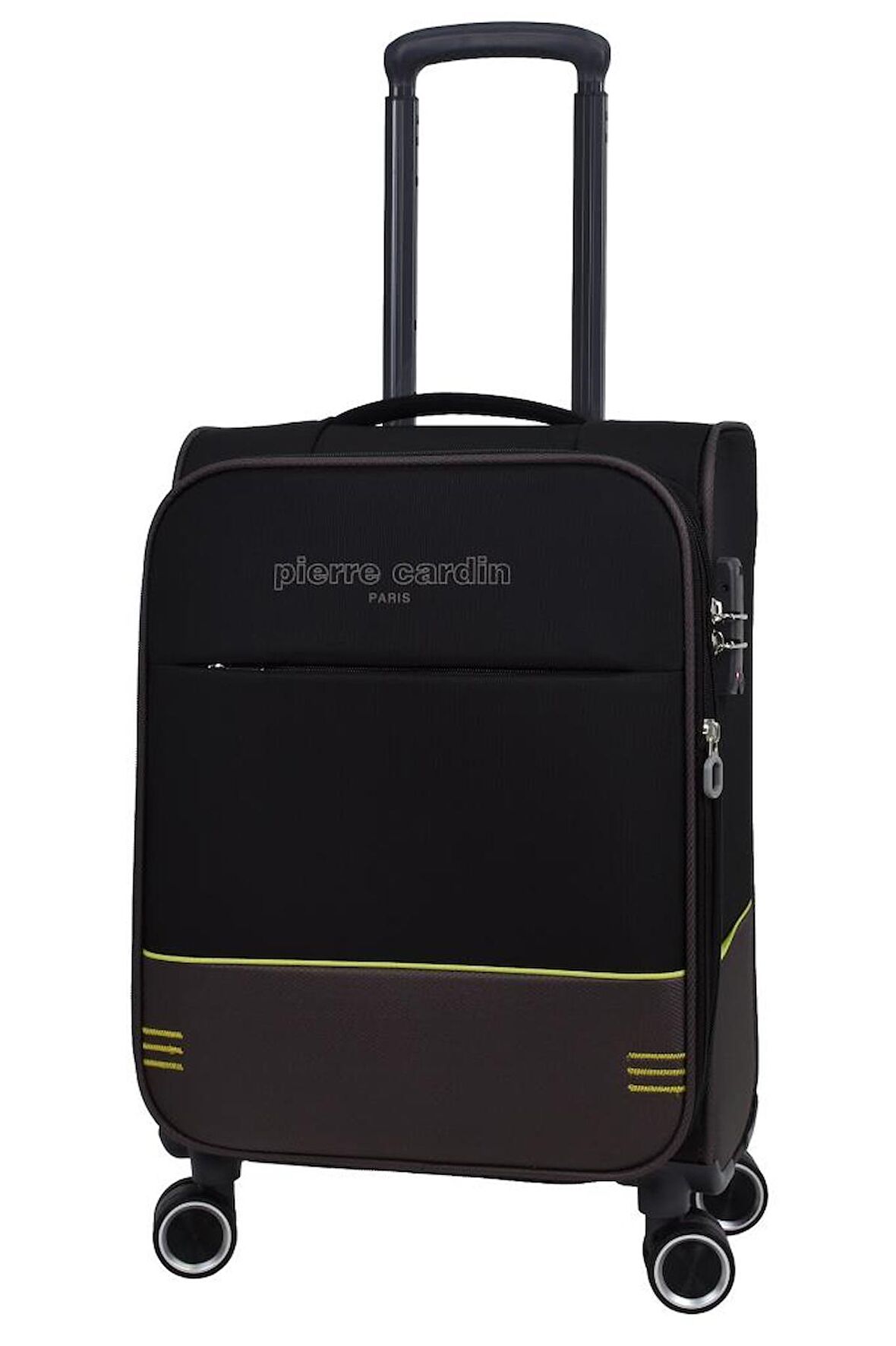 Ultra Light Hafif Lüx Kumaş Kabin Boy Valiz Siyah PC8200