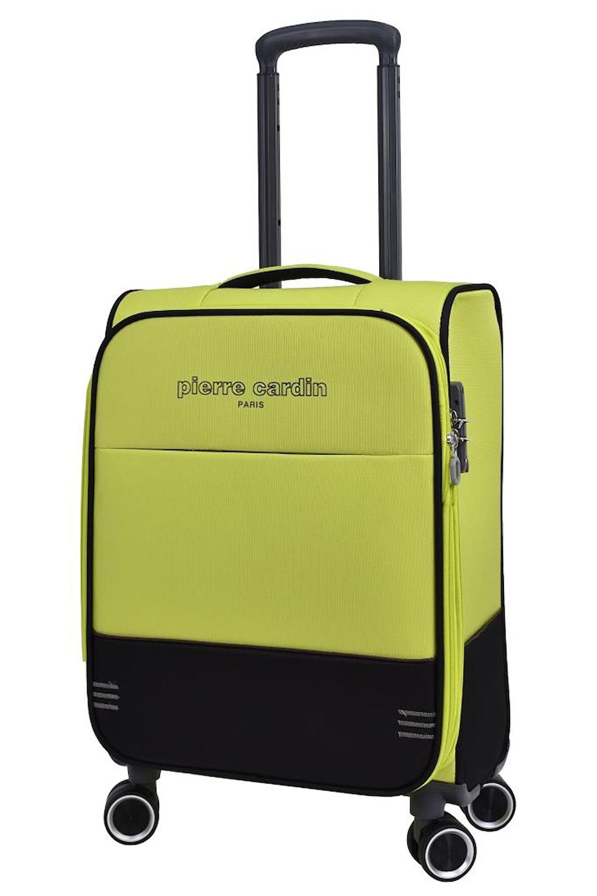 Ultra Light Hafif Lüx Kumaş Kabin Boy Valiz Lime PC8200