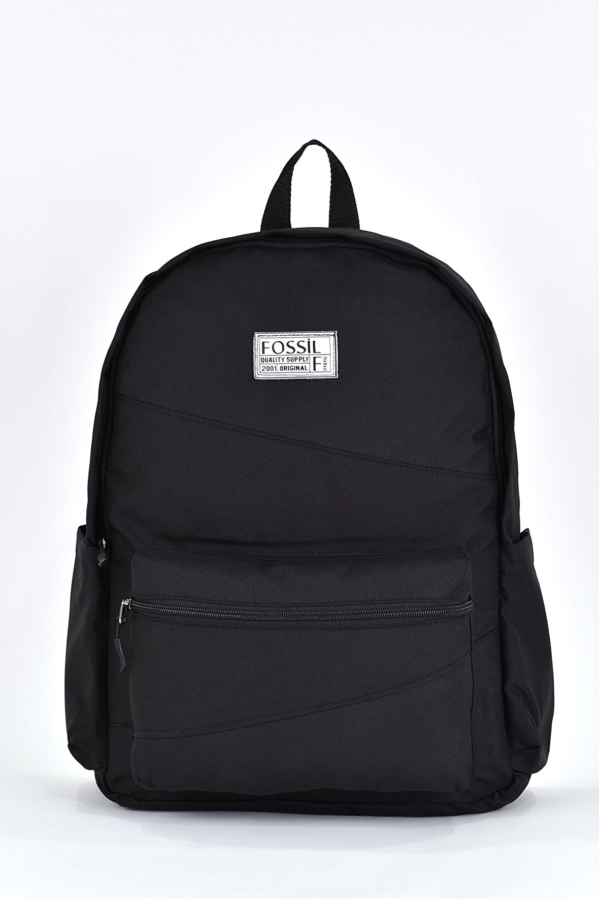 Fossil Unisex Çok Gözlü Günlük Seyahat Okul Sırt Çantası Siyah 9507