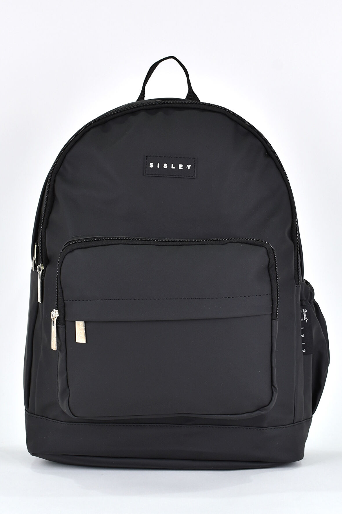 Sisley Okul Sırt Çantası Unisex Çok Gözlü Günlük Seyahat Sırt Çantası Siyah 12913