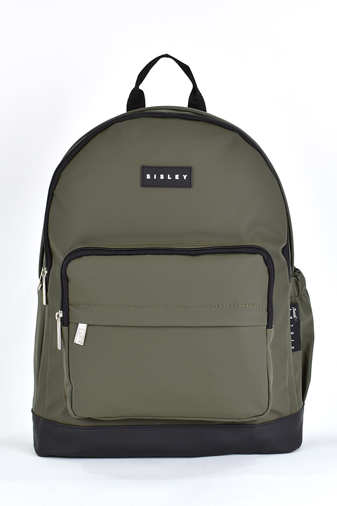 Sisley Okul Sırt Çantası Unisex Çok Gözlü Günlük Seyahat Sırt Çantası Haki 12914