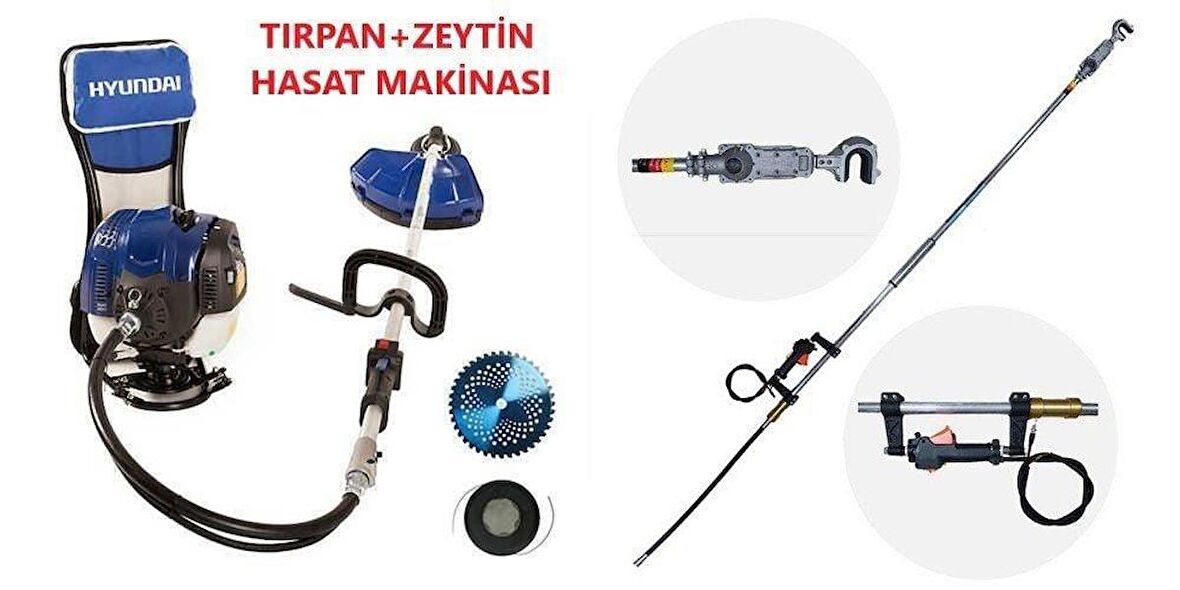 Hyundai Hyx52S Motorlu Baseh Teleskobik Hasat Makinesi