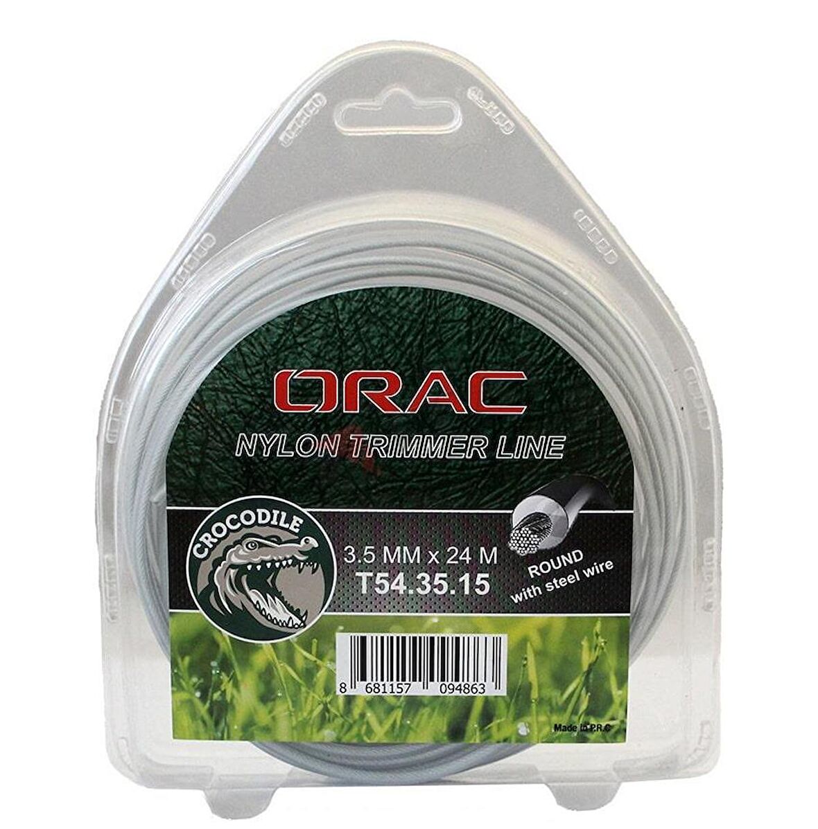 Orac Misina 3,5mm 24mt Telli Yuvarlak Crocodile