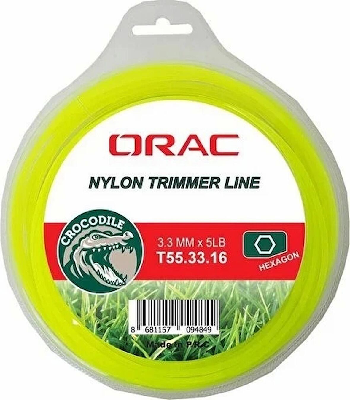 ORAC MİSİNA ALTI KÖŞE 3.3MM 46M CROCODİLE YEŞİL