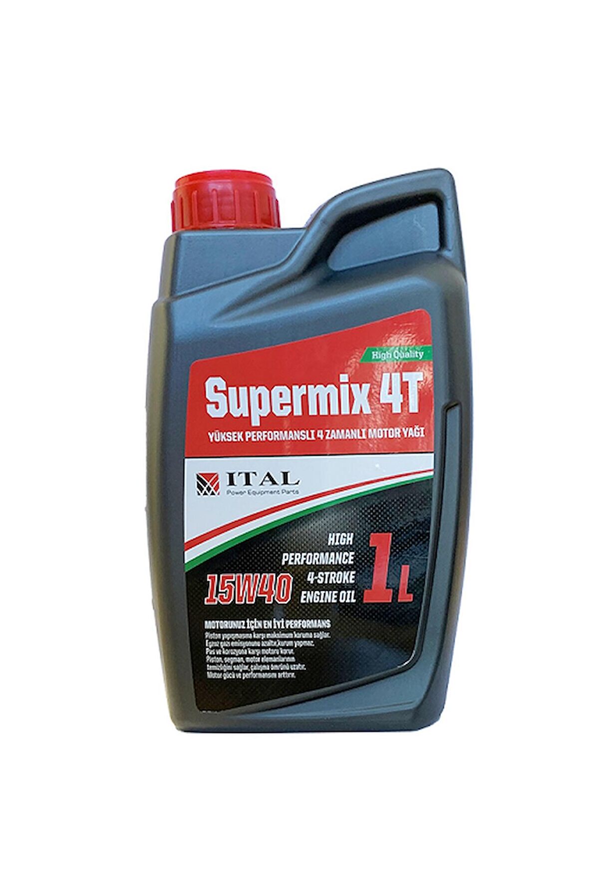 Ital Motor Yağı Süpermix 4 Zamanlı 1 Litre (15W-40)