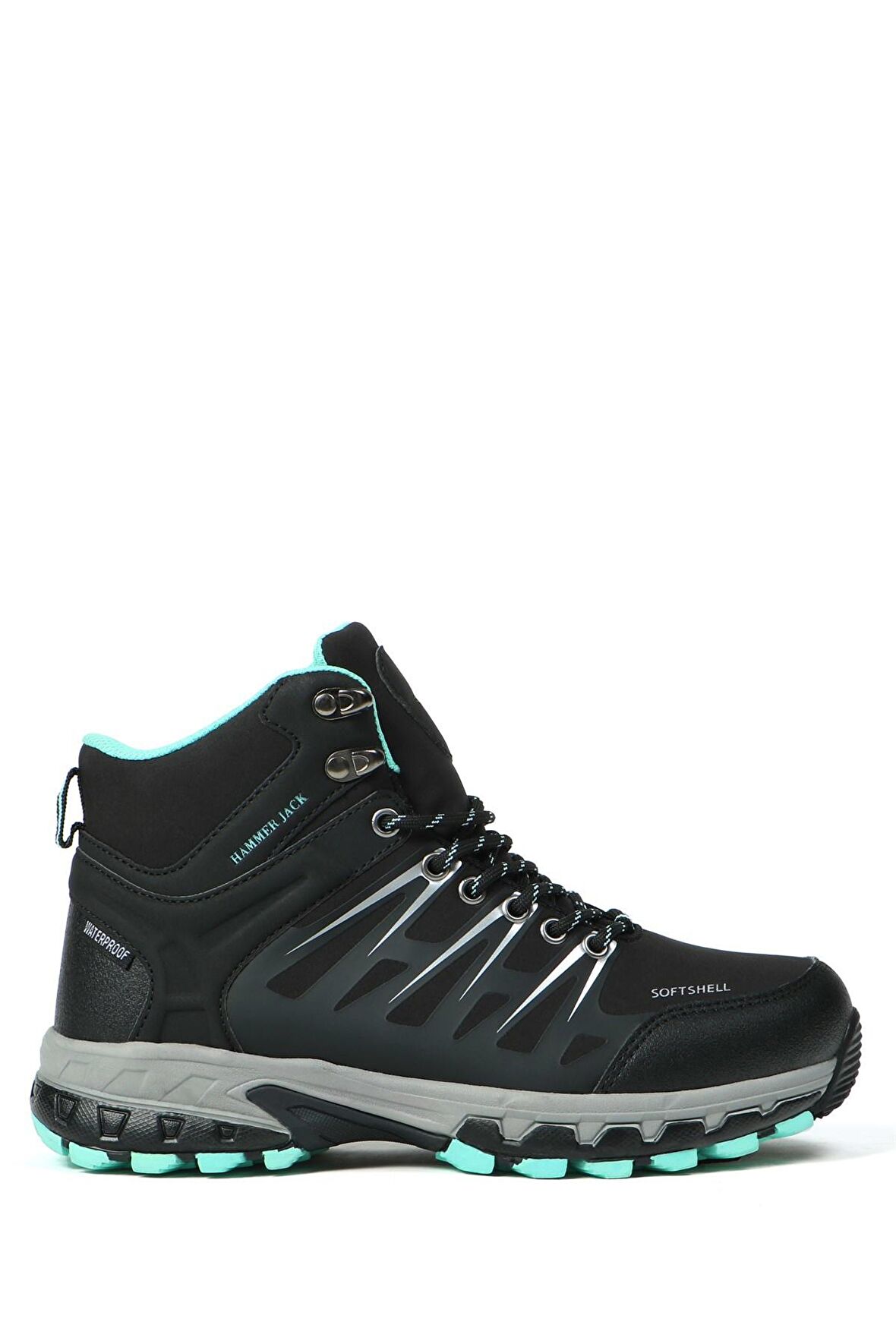 Hammer Jack Outdoor Su Geçirmez Siyah-Turkuaz Unisex Bot