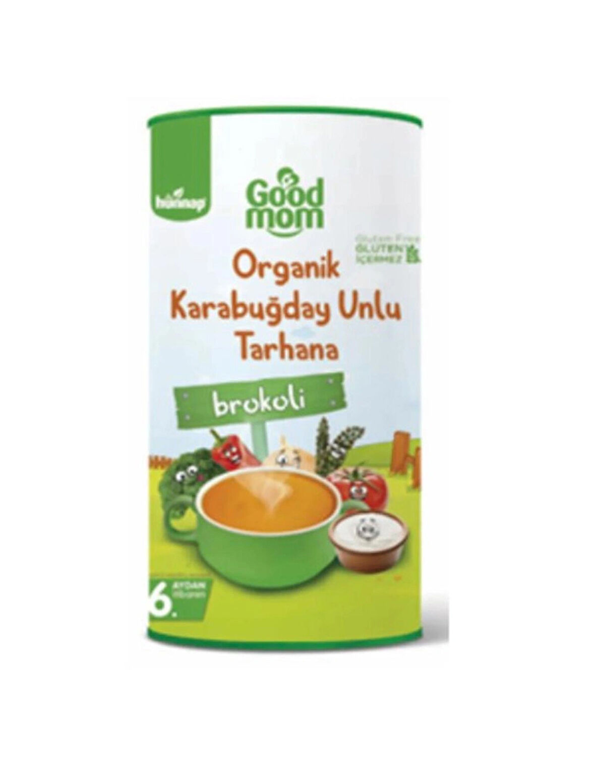 GOODMOM ORG. KARABUĞDAY UNLU TARHANA BROKOLİ 200GR