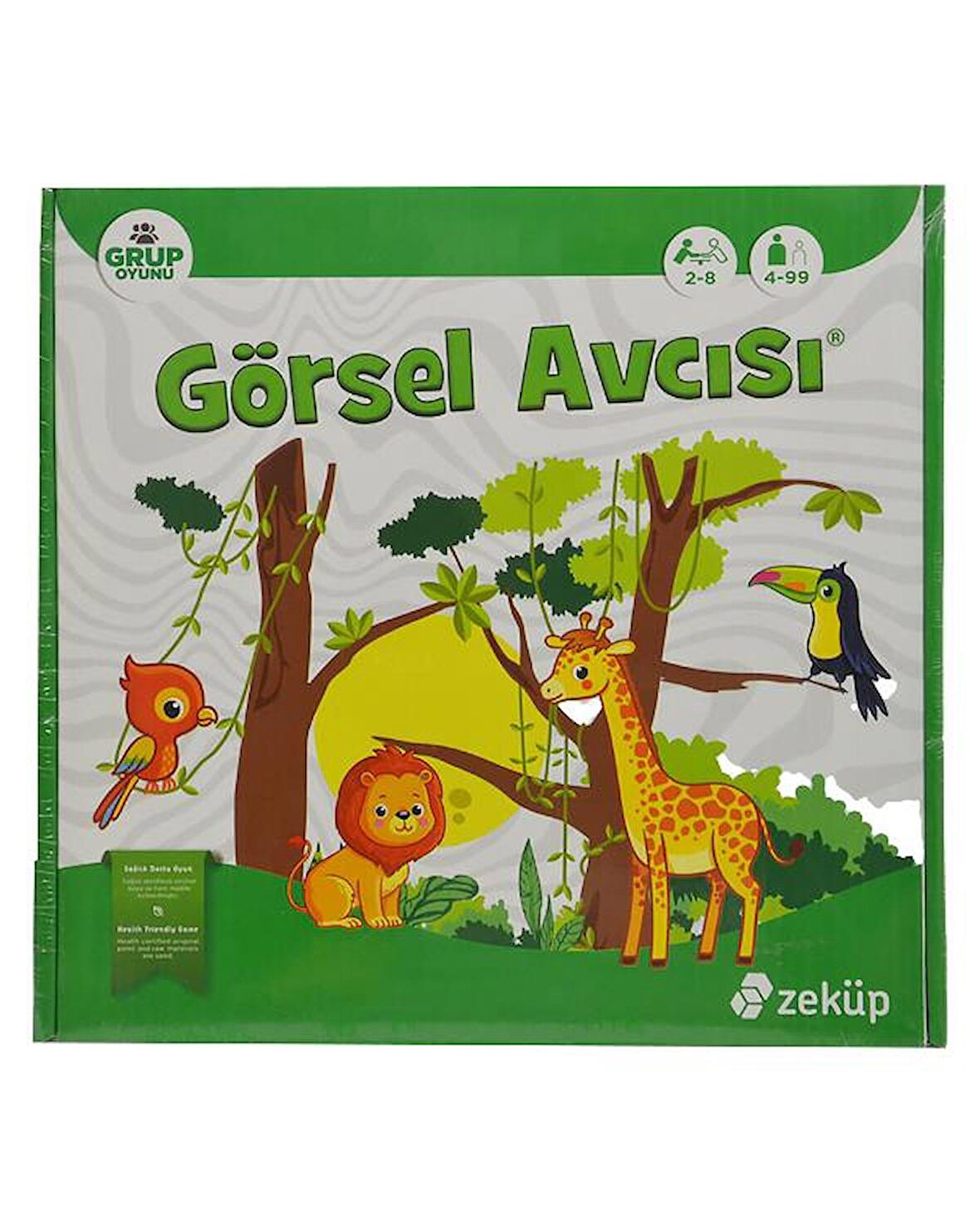 Zeküp Görsel Avcısı Zeka Oyunu