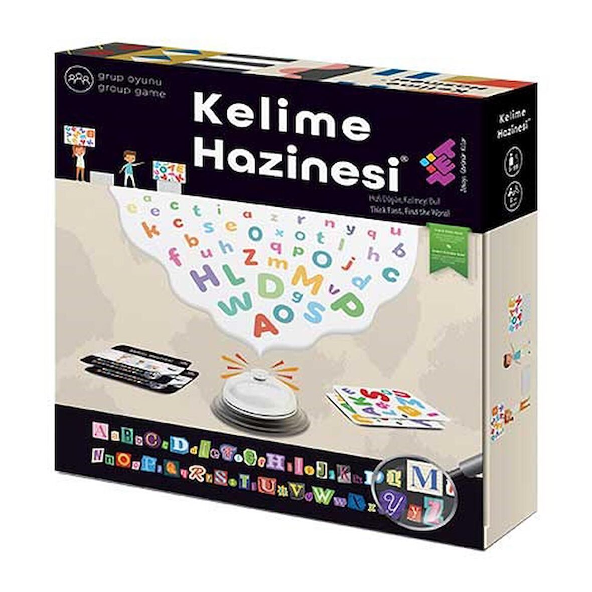 Kelime Hazinesi Zeka ve Akıl Oyunu 6+ Yaş 2+ Oyuncu