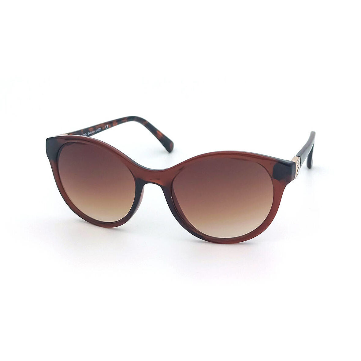 Swing Kahve Şeffaf Desenli Kadın Güneş Gözlüğü