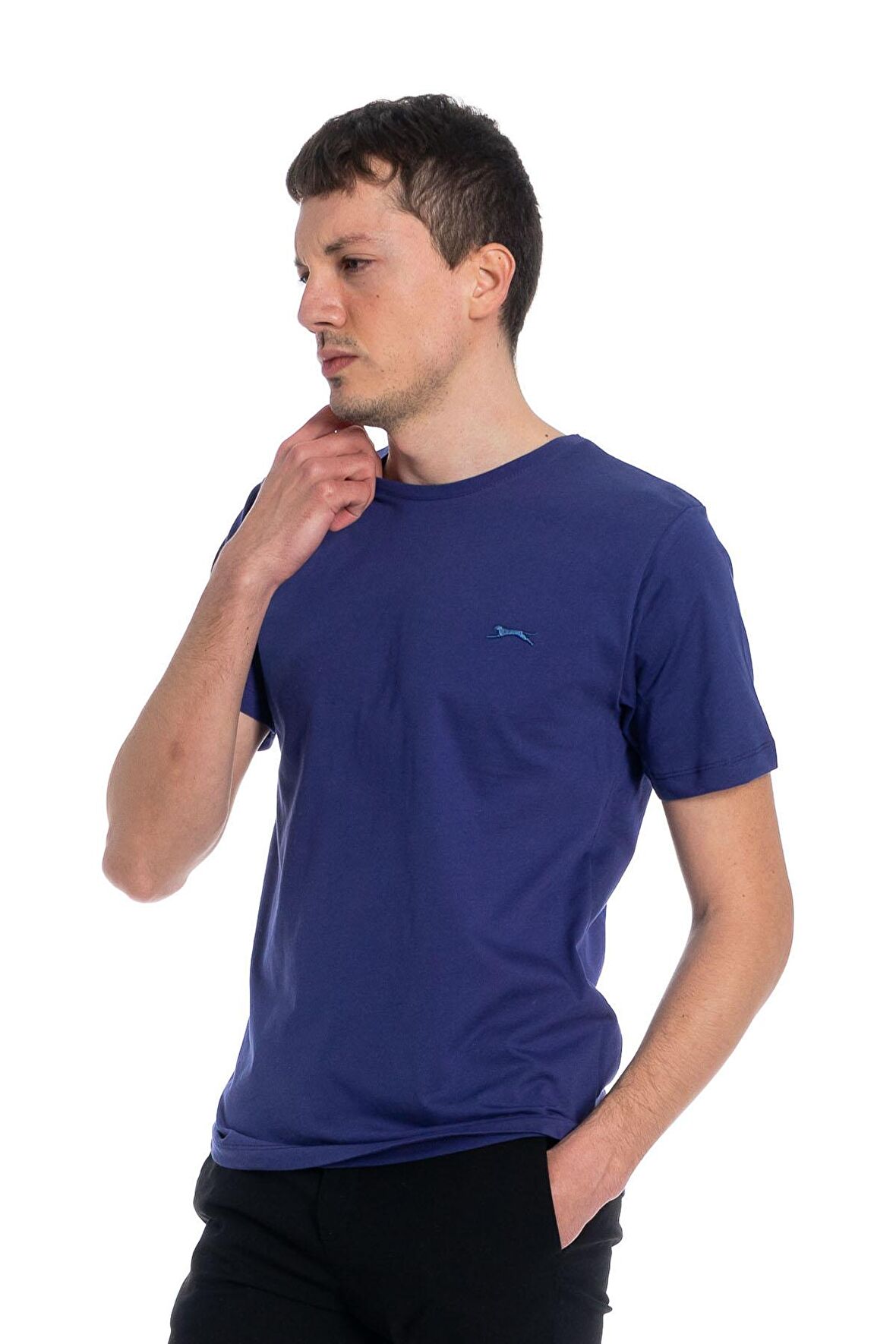 Slazenger SANDER Erkek T-Shirt Indigo