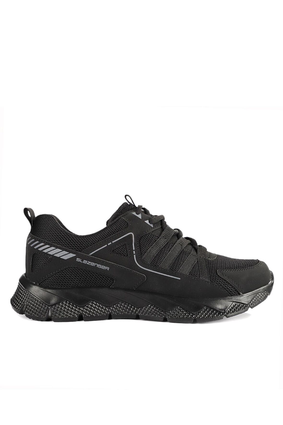 Slazenger ALONE I Sneaker Unisex Ayakkabı Siyah