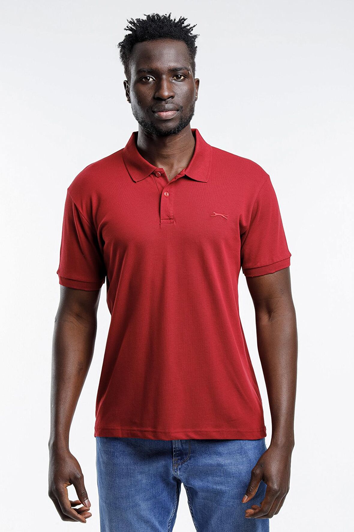 Slazenger SALVATOR Erkek T-Shirt Bordo