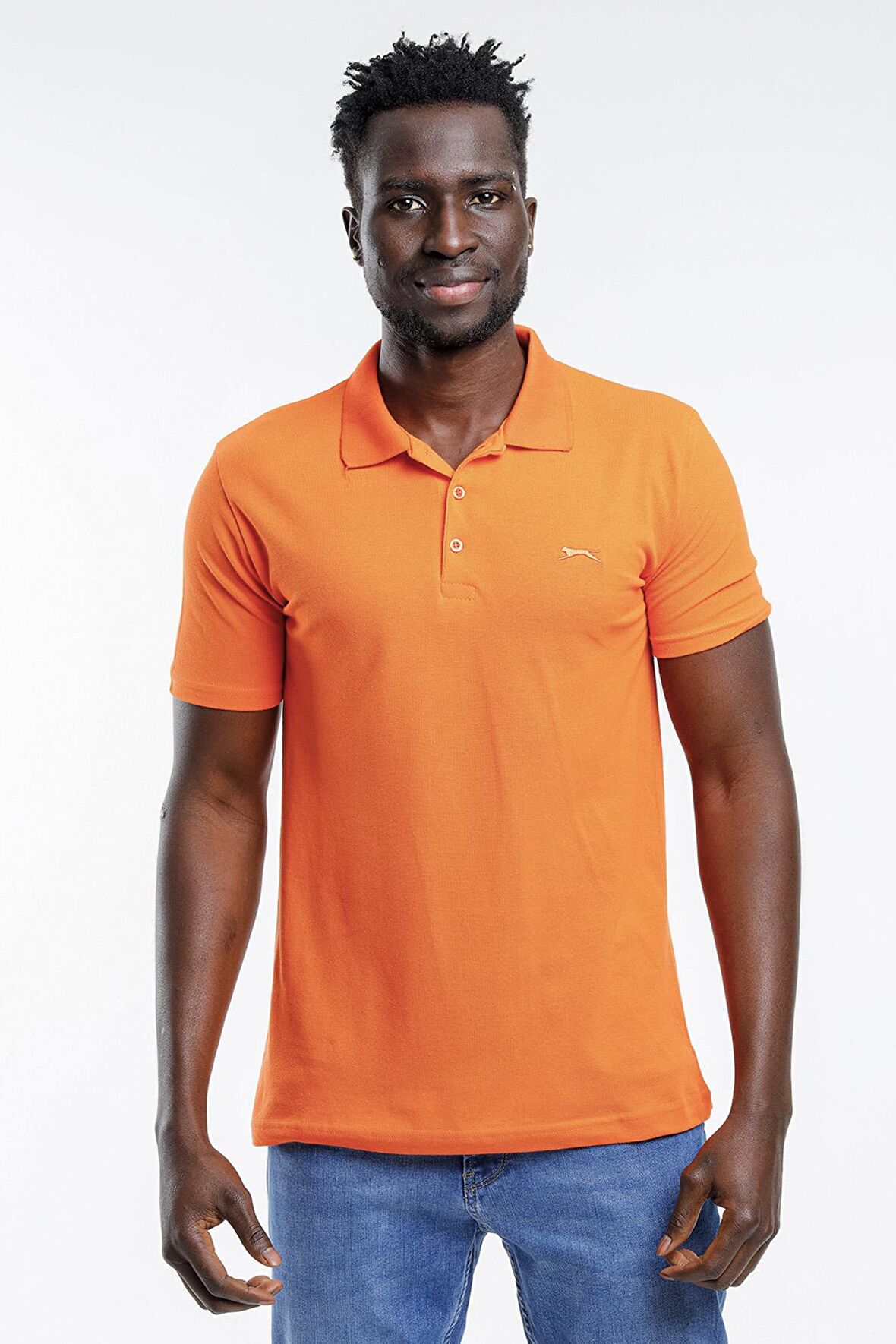 Slazenger SOHO Erkek T-Shirt Turuncu
