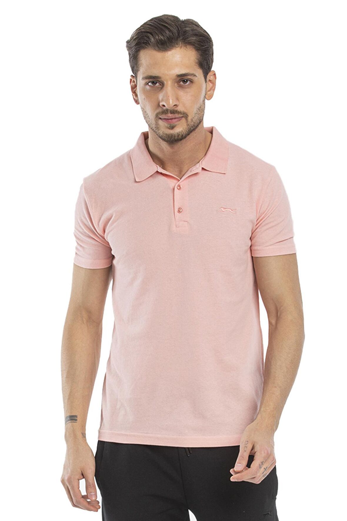Slazenger SOHO Erkek T-Shirt Pudra