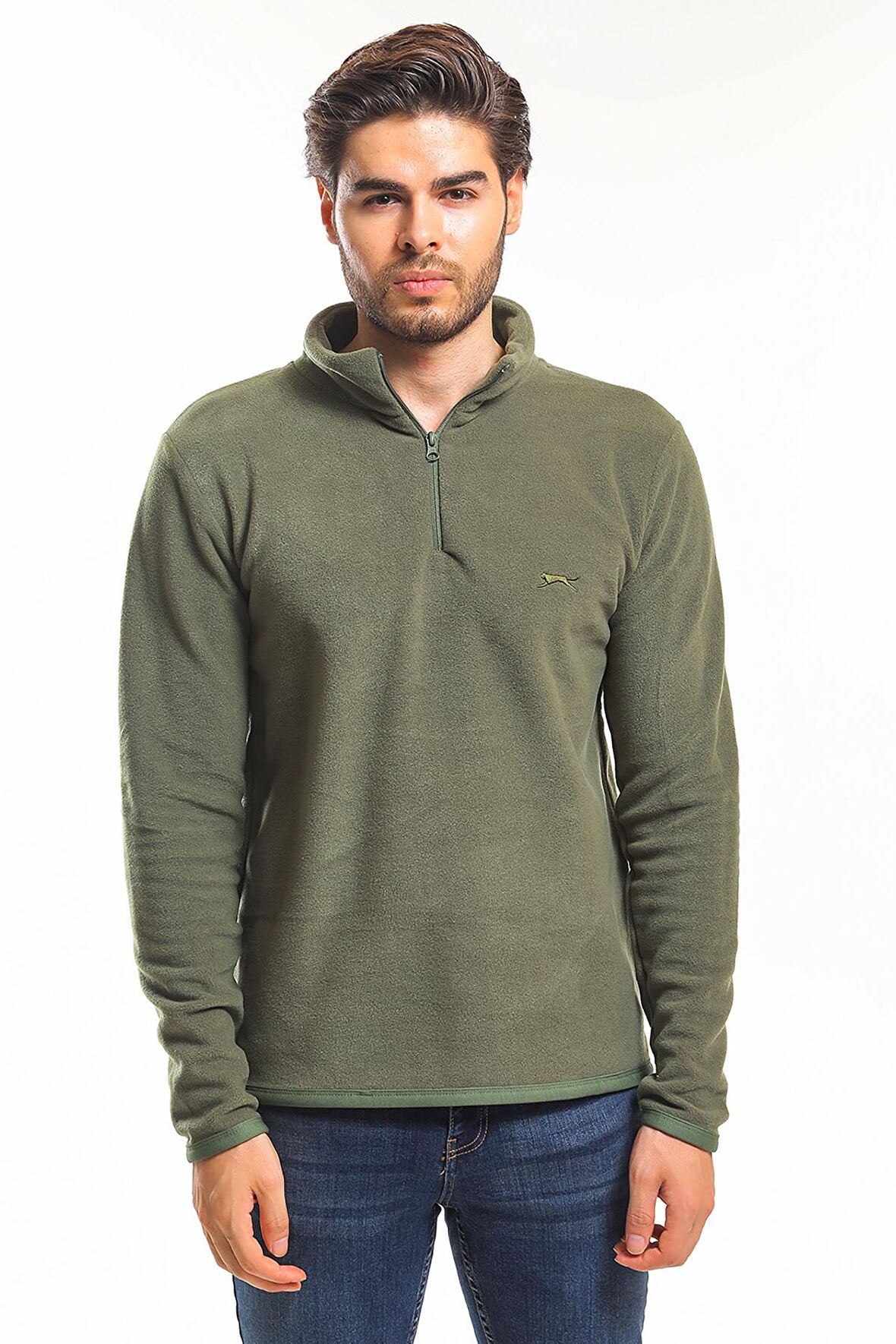 Slazenger SANNE Erkek Polar Haki