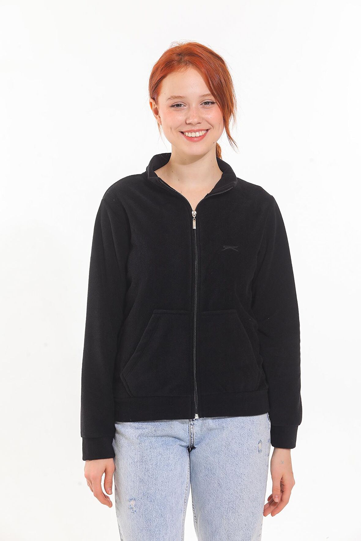 Slazenger SOUL I Kadın Polar Siyah