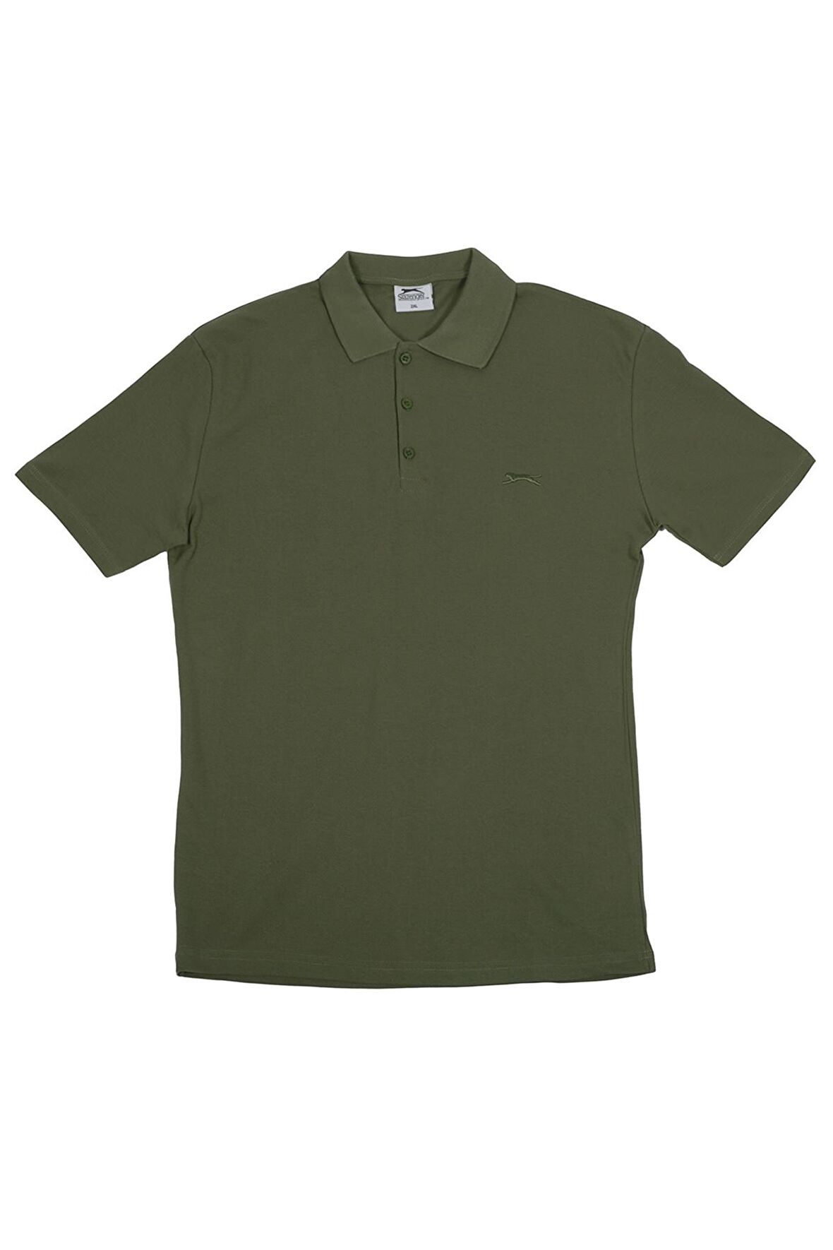 Slazenger SALVATOR Büyük Beden Erkek Polo T-Shirt Haki