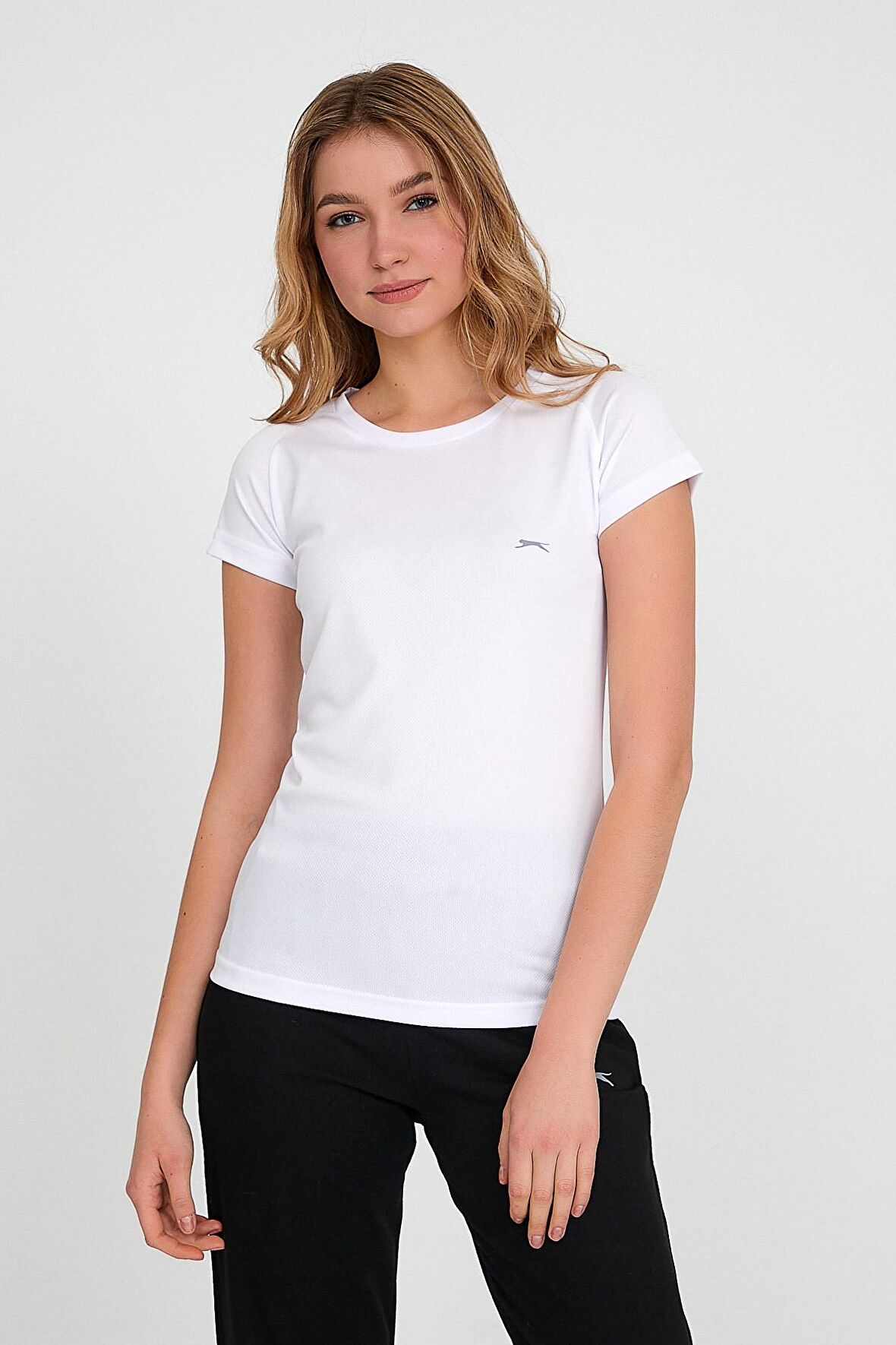 Slazenger RELAX I Kadın T-Shirt Beyaz