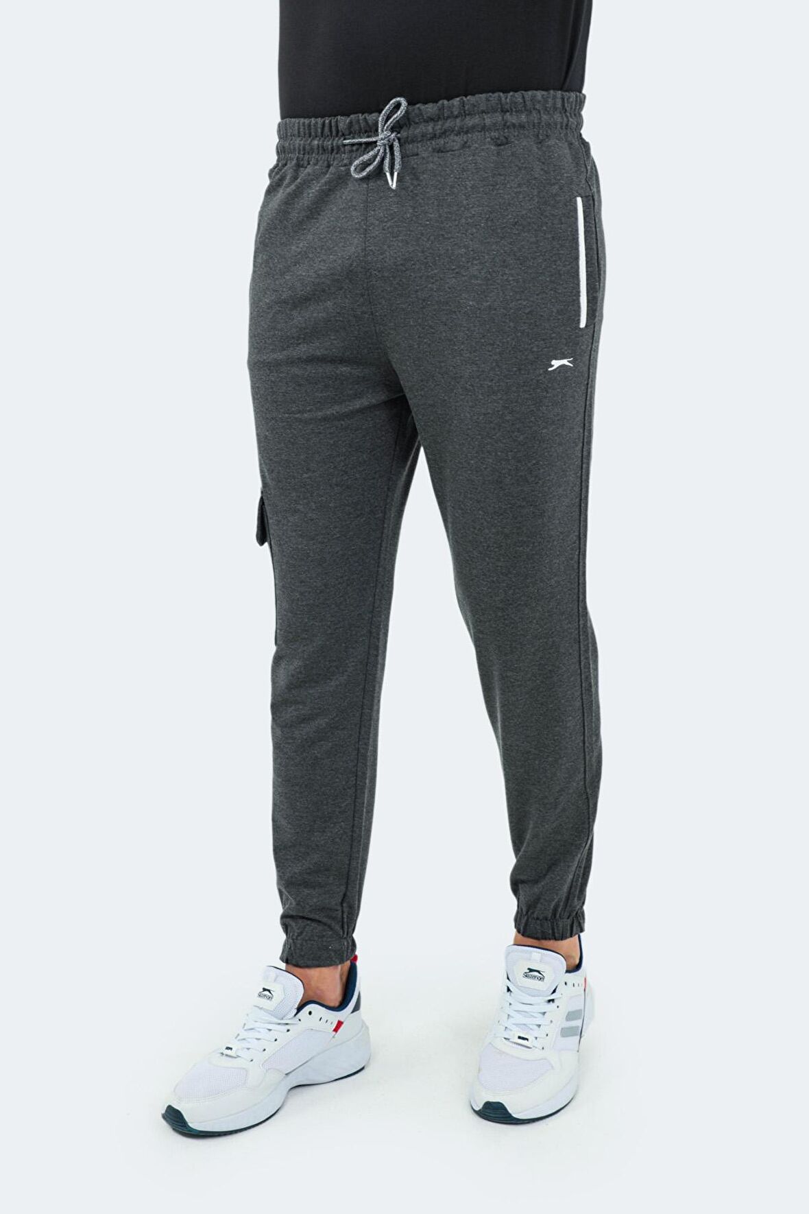 Slazenger PARI Erkek Eşofman Altı Koyu Gri
