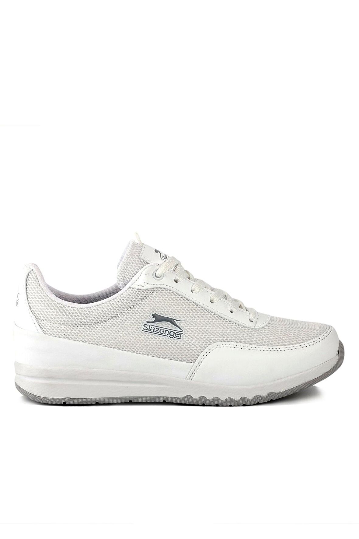 Slazenger ANGLE I Sneaker Kadın Ayakkabı Beyaz / Gri