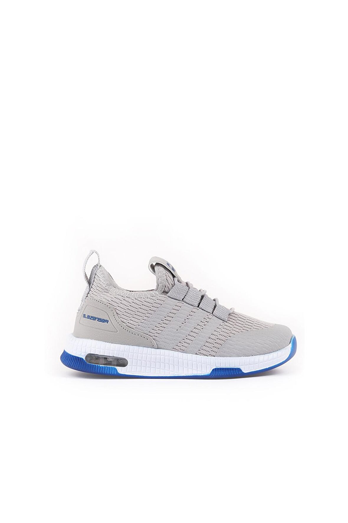 Slazenger EBBA Sneaker Erkek Çocuk Ayakkabı Gri / Mavi