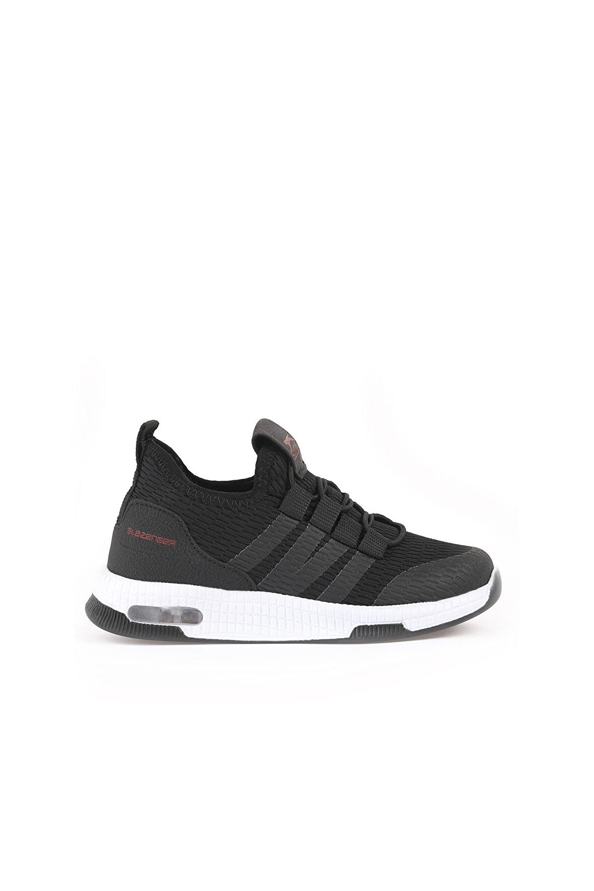 Slazenger Ebba Sneaker Erkek Çocuk Ayakkabı Siyah-Kırmızı