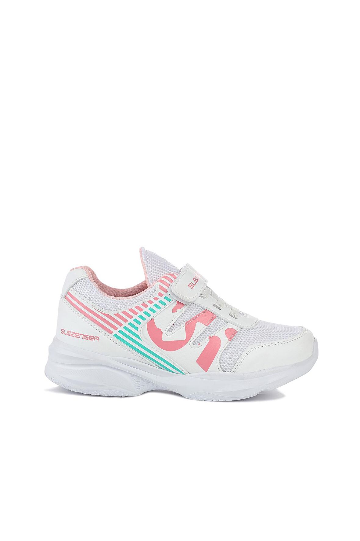 Slazenger KING Sneaker Kız Çocuk Ayakkabı Beyaz / Pembe