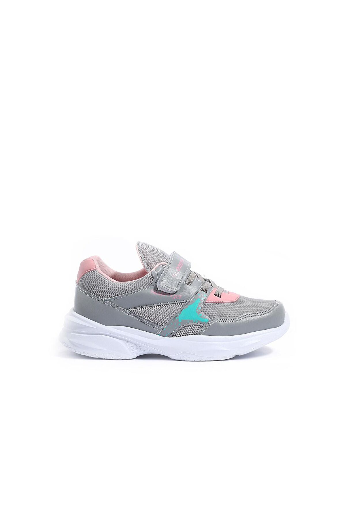 Slazenger KUNTI Sneaker Kız Çocuk Ayakkabı Gri / Pembe