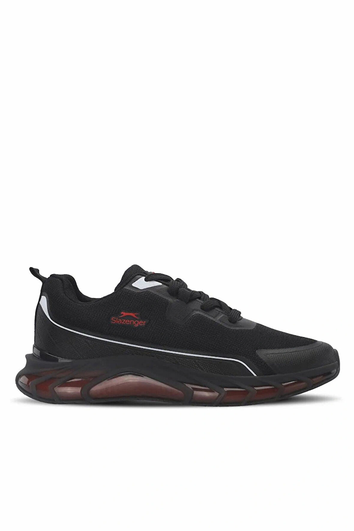 Slazenger 500 Siyah-Kırmızı Erkek Sneaker Ayakkabı