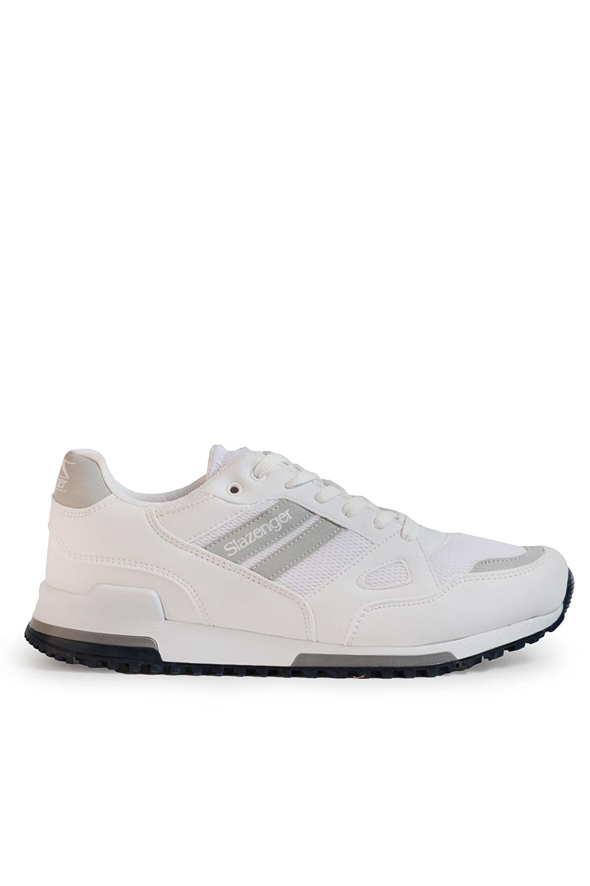 Slazenger MAROON Sneaker Unisex Ayakkabı Beyaz / Gri