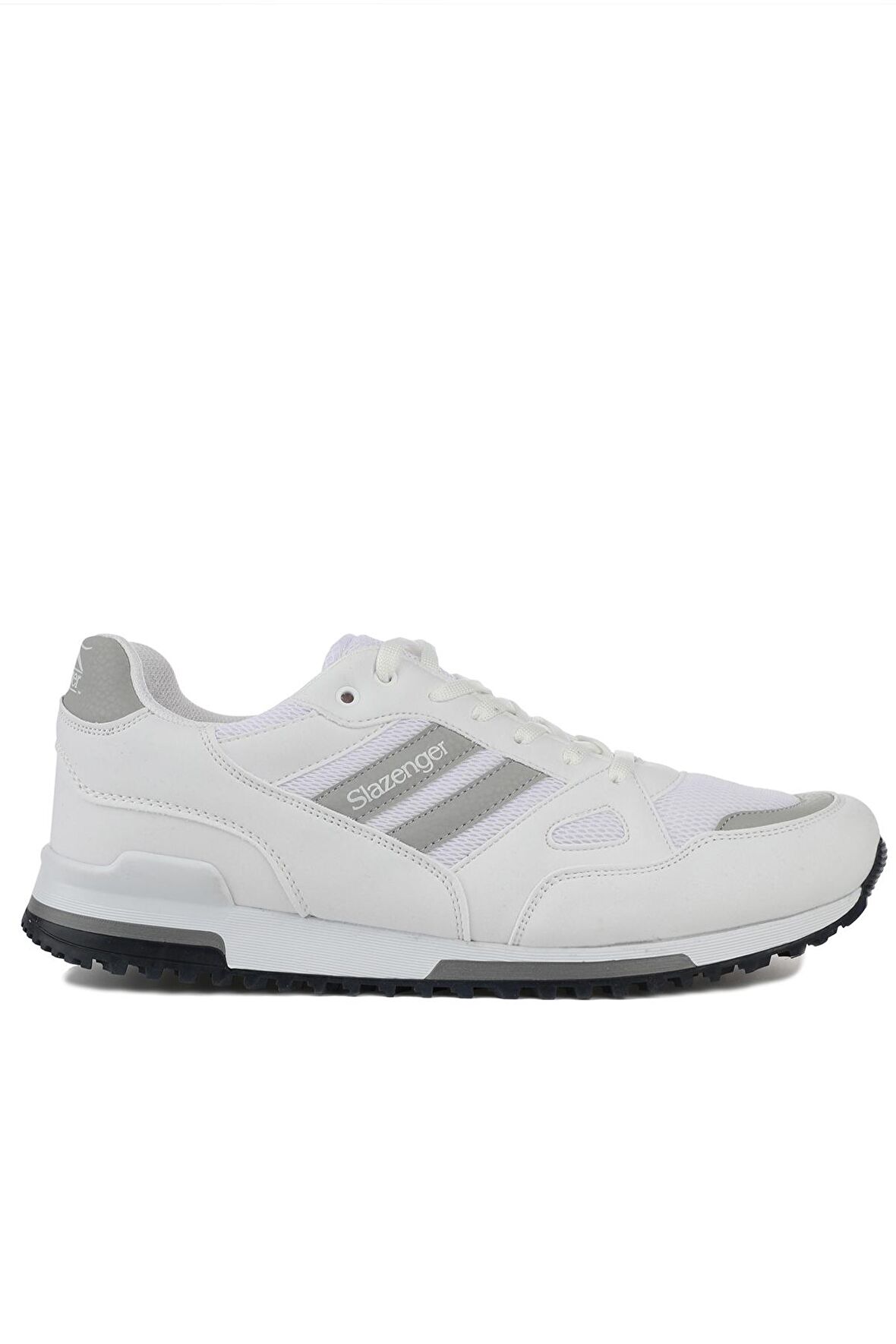 Slazenger MAROON Büyük Beden Sneaker Erkek Ayakkabı Beyaz / Gri