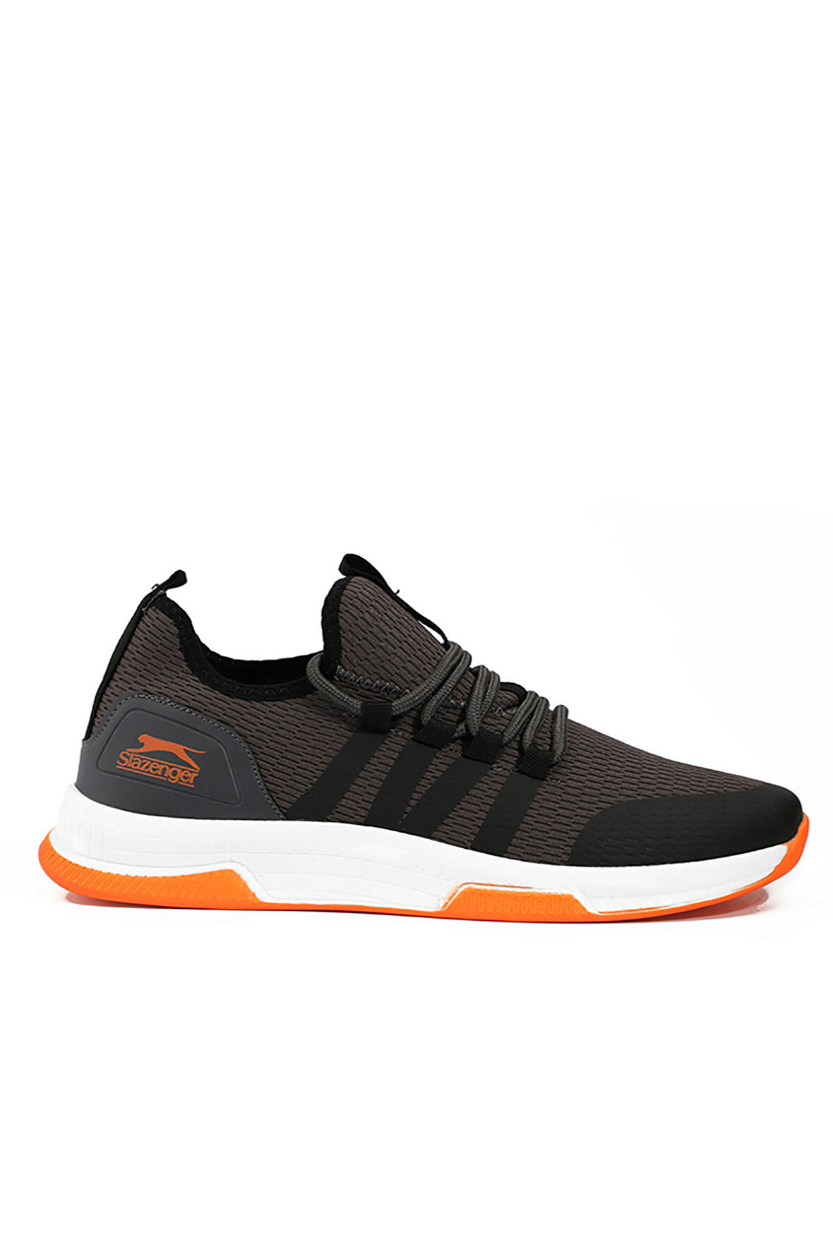Slazenger TUESDAY I Sneaker Unisex Ayakkabı Koyu Gri / Turuncu