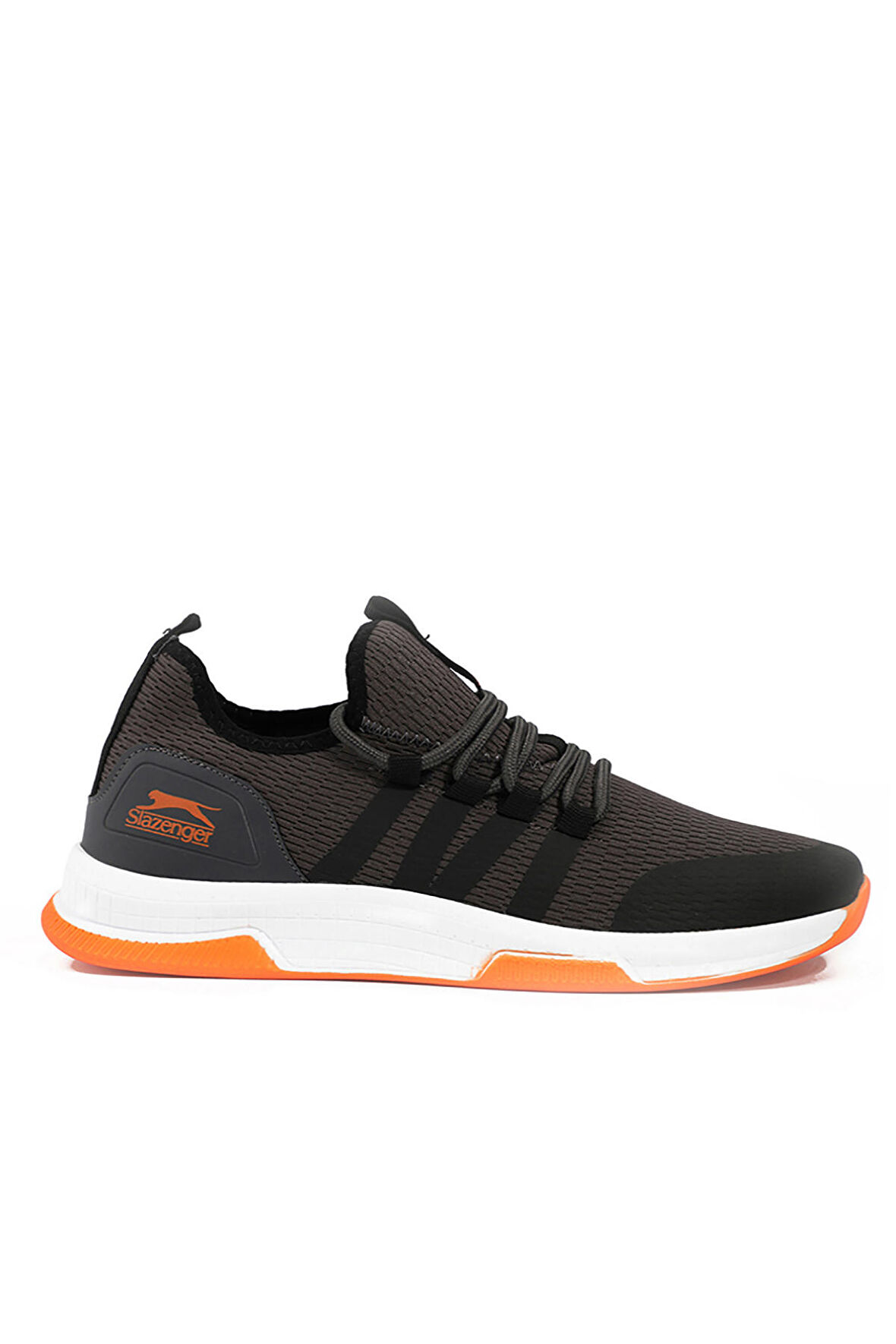 Slazenger TUESDAY I Kadın Sneaker Ayakkabı Koyu Gri / Turuncu