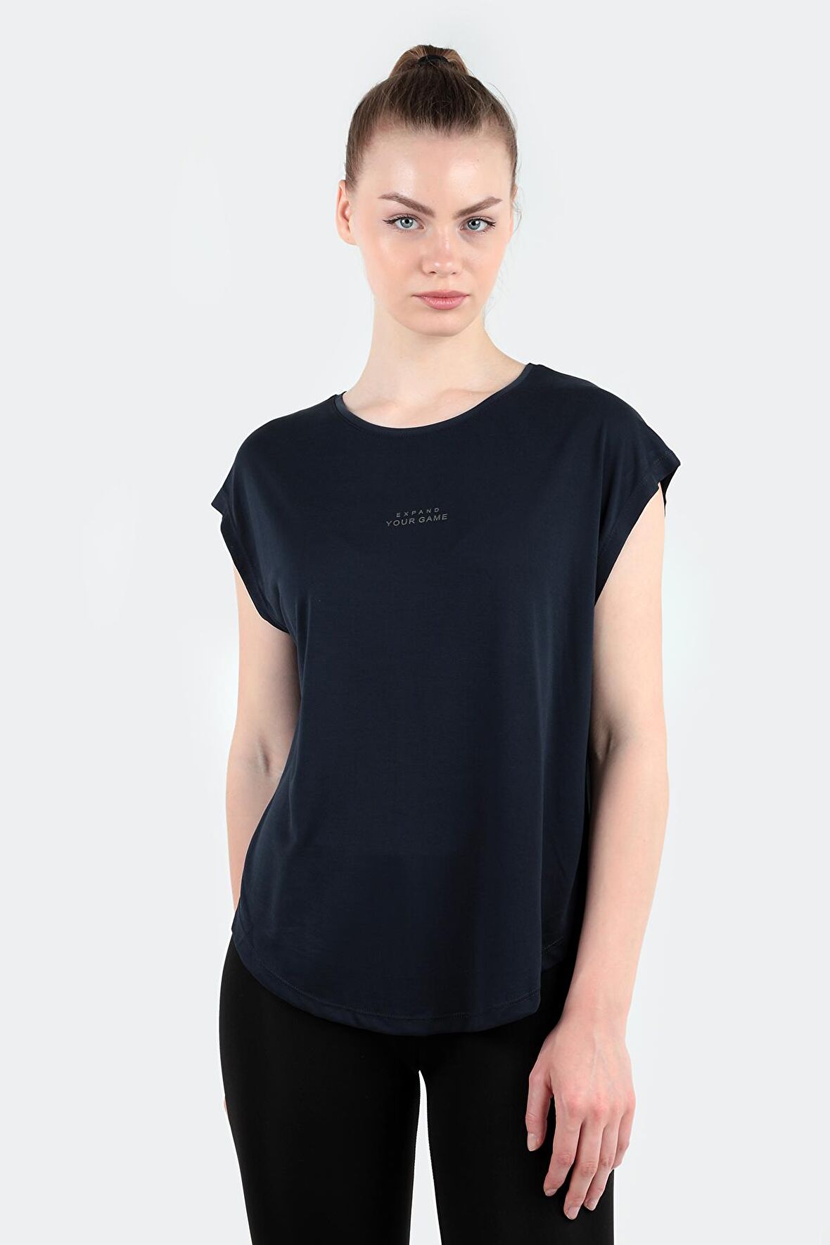 Slazenger POLINA Kadın T-Shirt Lacivert