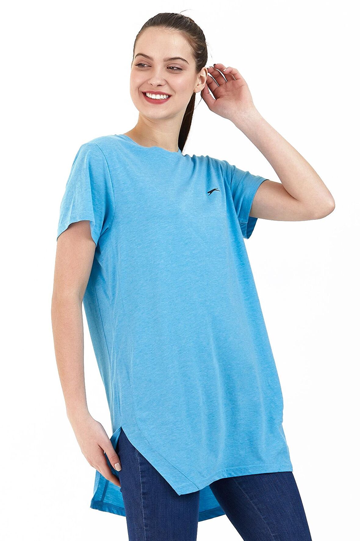 Slazenger MIDORI Kadın T-Shirt Mavi