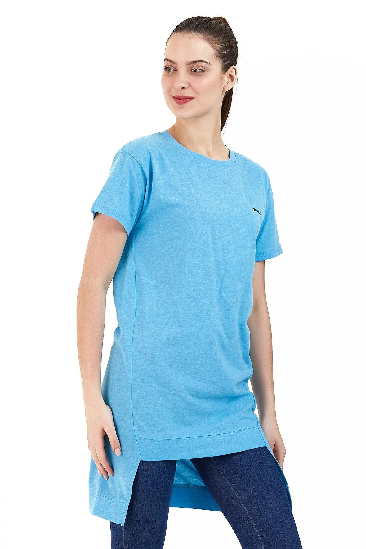 Slazenger MINATO Kadın T-Shirt Mavi
